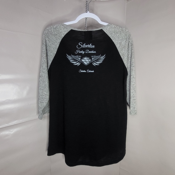 Harley Davidson Women's Top Size Large - Picture 2 of 3